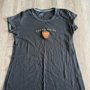 Black made in the USA Rodeo Drive T-Shirt